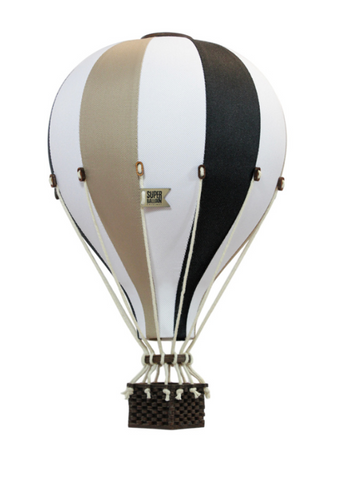 Dekoracija balionas  Black/Beige/White