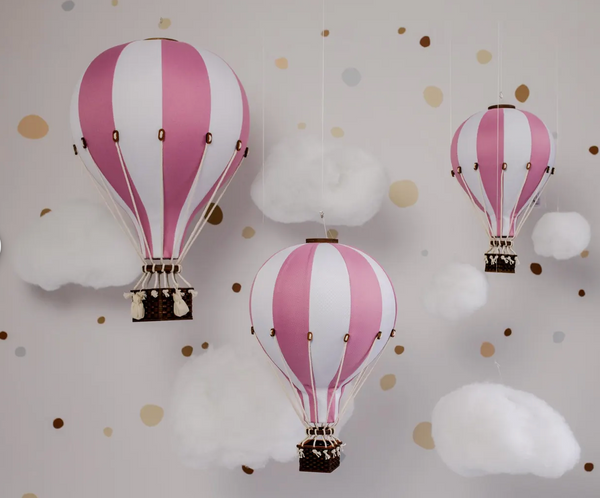 Dekoracija balionas  Powder Pink/White