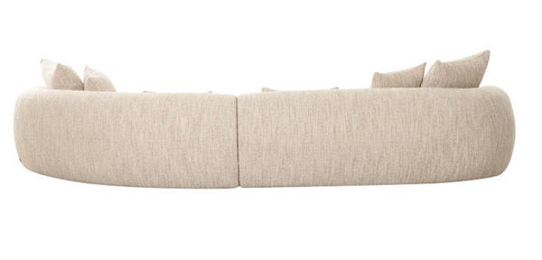 Sofa Carwell Beige Boucle
