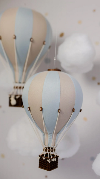 Dekoracija balionas Pastel Blue/Beige