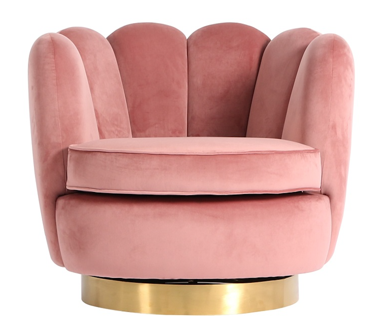 Fotelis Pink Velvet