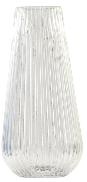 Vaza Ribbed Clear